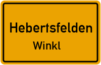 Straßenverzeichnis Hebertsfelden Winkl