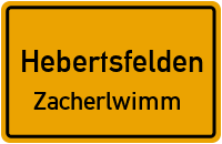 Zacherlwimm in HebertsfeldenZacherlwimm
