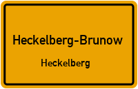 Straße Der Einheit in Heckelberg-BrunowHeckelberg