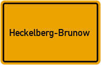 Tramper Weg in 16259 Heckelberg-Brunow