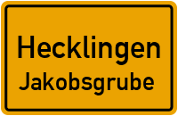 Straßenverzeichnis Hecklingen Jakobsgrube