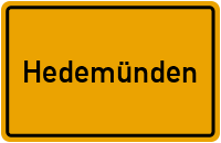 City Sign Hedemünden