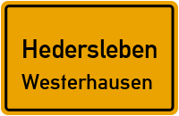 Planstraße in HederslebenWesterhausen