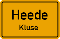 Hauptstraße in HeedeKluse