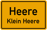 Hainbergstraße in HeereKlein Heere
