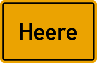 City Sign Heere