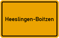 City Sign Heeslingen-Boitzen