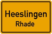 Zevener Straße in 27404 Heeslingen (Rhade)