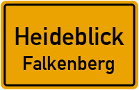Falkenberg in HeideblickFalkenberg