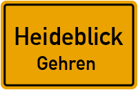 Gehren Mühlenstraße in HeideblickGehren