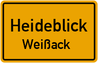 Weißacker Waldstraße in HeideblickWeißack
