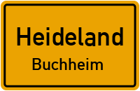 Ortsstraße in HeidelandBuchheim