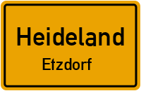 Crossener Straße in HeidelandEtzdorf