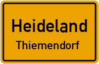 Wasserweg in HeidelandThiemendorf