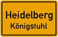 Rohrbacher Grenzweg in HeidelbergKönigstuhl