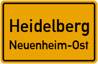 Mittlerer Guckkastenweg in HeidelbergNeuenheim-Ost