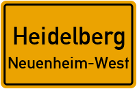 Hofmeisterstraße in HeidelbergNeuenheim-West