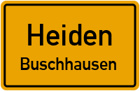 Schilfweg in HeidenBuschhausen
