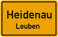 Friedensstraße in HeidenauLeuben