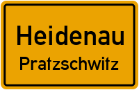 Franz-Schubert-Straße in HeidenauPratzschwitz