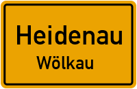 Grenzstraße in HeidenauWölkau
