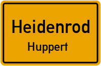 Feldstraße in HeidenrodHuppert
