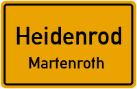 Rusterbachstraße in HeidenrodMartenroth