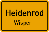 Mühlbergweg in HeidenrodWisper