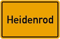 Wo liegt Heidenrod?