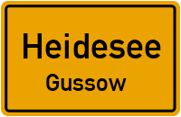 Senziger Straße in 15754 Heidesee (Gussow)