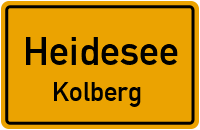 Straßenverzeichnis Heidesee Kolberg