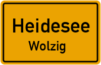 Alter Postweg in HeideseeWolzig
