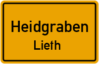 Betonstraße in HeidgrabenLieth