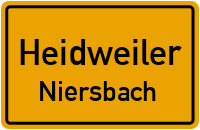 Mühlenstraße in HeidweilerNiersbach