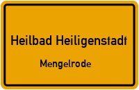 Beberstraße in Heilbad HeiligenstadtMengelrode