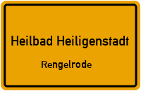 Steinbergsweg in Heilbad HeiligenstadtRengelrode