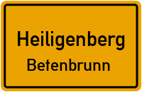 Betenbrunn in HeiligenbergBetenbrunn