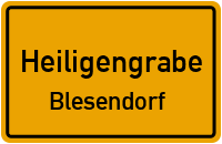 Ganzower Straße in HeiligengrabeBlesendorf