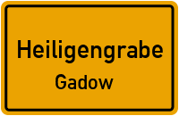 Kirchweg in HeiligengrabeGadow