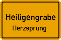 Friedhofsweg in HeiligengrabeHerzsprung