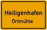 Stiftstraße in HeiligenhafenOrtmühle