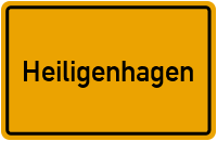 Heiligenhagen in Mecklenburg-Vorpommern
