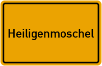 City Sign Heiligenmoschel