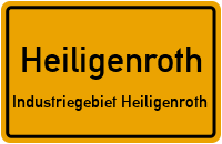Industriestraße in HeiligenrothIndustriegebiet Heiligenroth