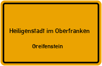 Greifenstein in Heiligenstadt im OberfrankenGreifenstein