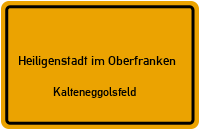 Kalteneggolsfeld in Heiligenstadt im OberfrankenKalteneggolsfeld