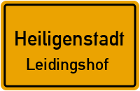 Leidingshof in HeiligenstadtLeidingshof