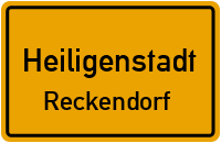 Reckendorf in 91332 Heiligenstadt (Reckendorf)