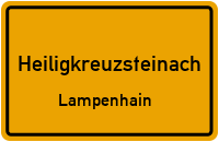 Straßen in Heiligkreuzsteinach Lampenhain