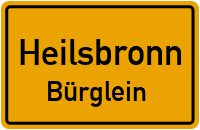 Burgstallweg in HeilsbronnBürglein